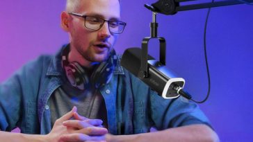 Streamer con microfono Fifine