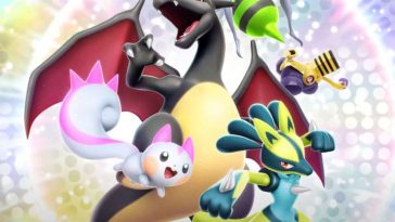 Pokemon Tripudio Splendente key art illustrazione