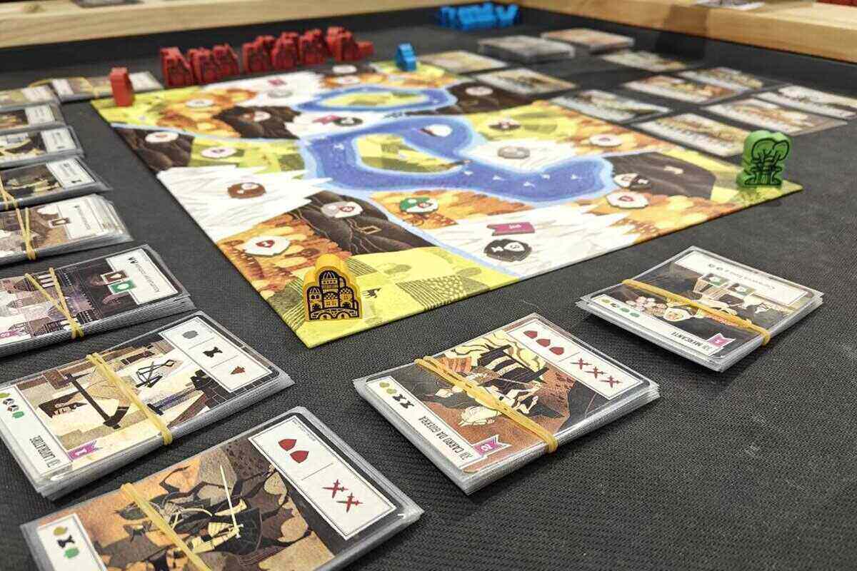 tabellone di gioco a inizio partita di Altay Dawn of Civilization
