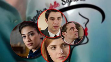 Rosa, Odile, Marcello e Tancredi: personaggi de Il Paradiso delle Signore