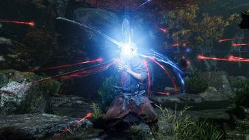 Onimusha Way of the Sword protagonista che carica la spada