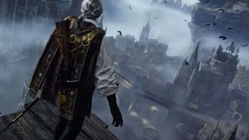 panorama The Duskbloods con personaggio di spalle