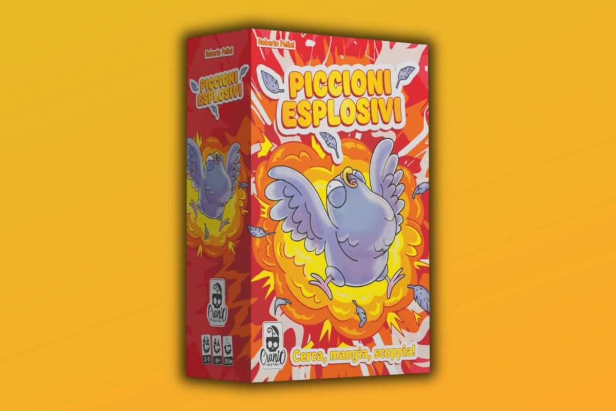 Piccioni Esplosivi, Un Gioco Esplosivo scatolo