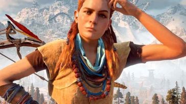 aloy di Horizon che s gratta la testa perplessa