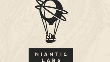 logo di Niantic Labs su sfondo color panna