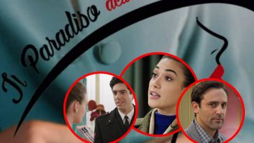 Rosa, Mimmo ed Enrico sul logo de Il Paradiso delle Singore