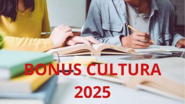 Bonus cultura 2025