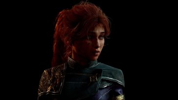 personaggio femminile di Clair Obscur expedition 33 in primo piano