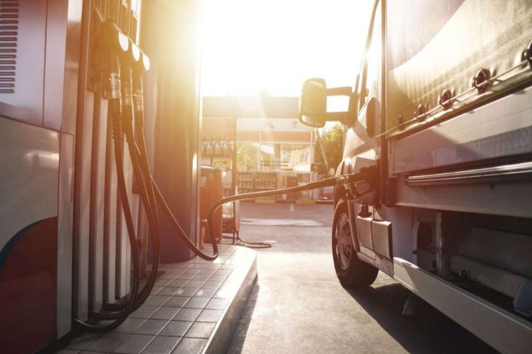 Rifornimento di un camion