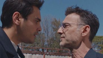 Tolga con il padre Oltan in una scena di Tradimento