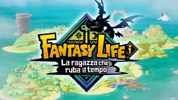 fantasy life i la ragazza che ruba il tempo copertina recensione logo