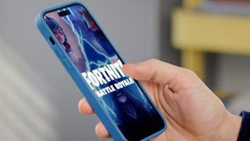 fortnite giocato su iPhone