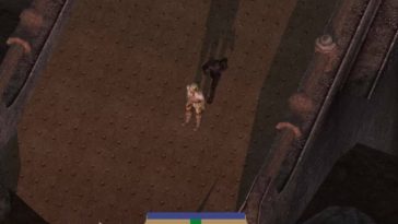 morrowind in visuale top down inquadratura del personaggio