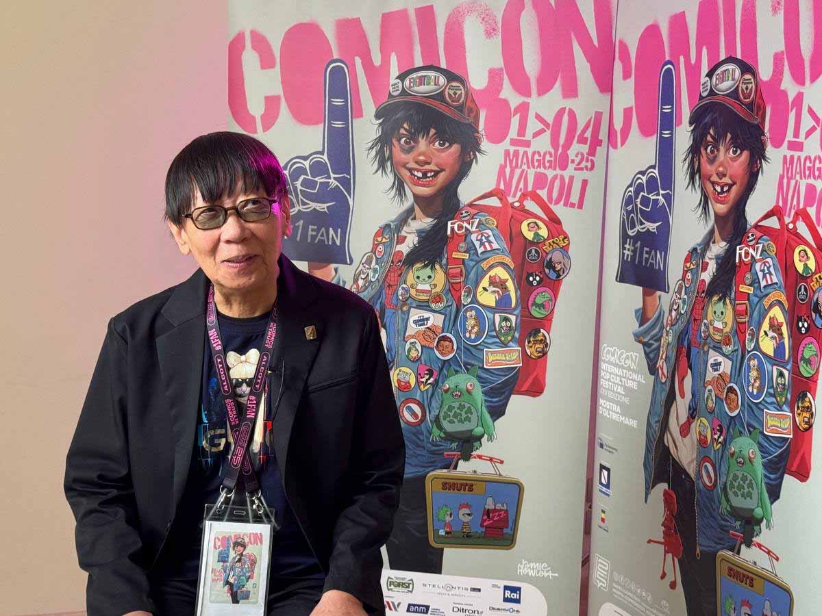 Yuji Horii al Napoli Comicon 2025