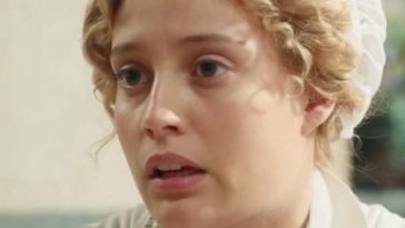 Primo piano di Jana de La Promessa