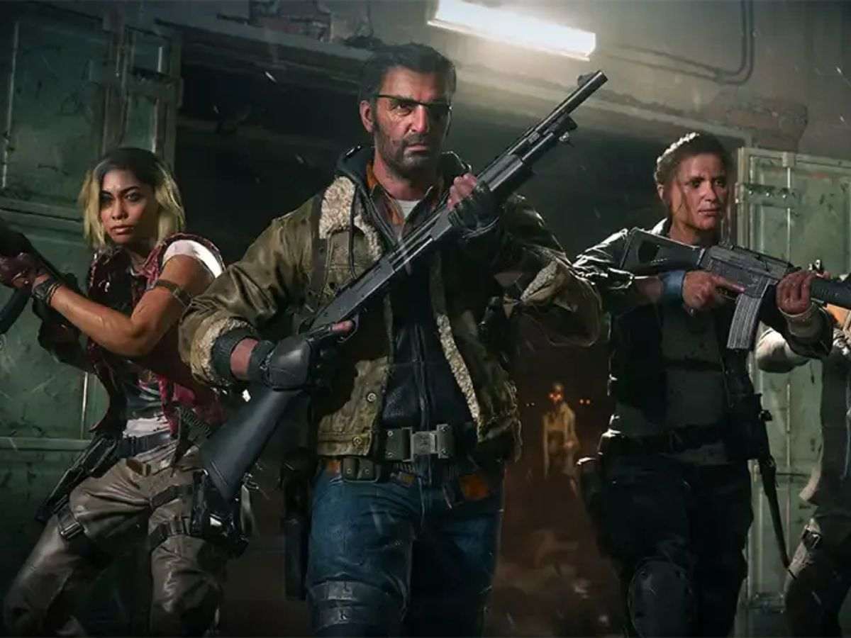 screenshot di cod black ops 6 con tre persone armate