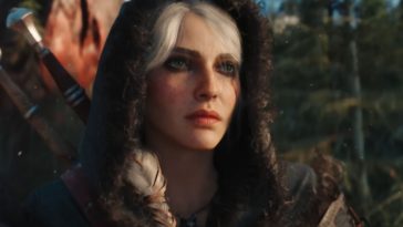 screenshot della tech demo di Ciri in the witcher 4