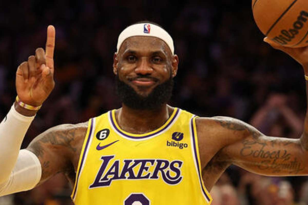 Il campione di basket LeBron James