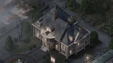 villa di resident evil survival unit vista dall'alto