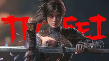 wuchang key art con scritta trofei alle spalle