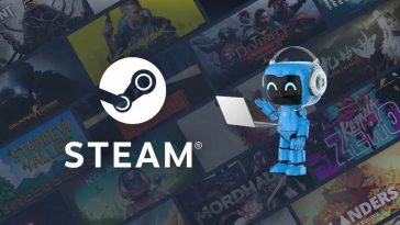 chatbot accanto al logo di Steam