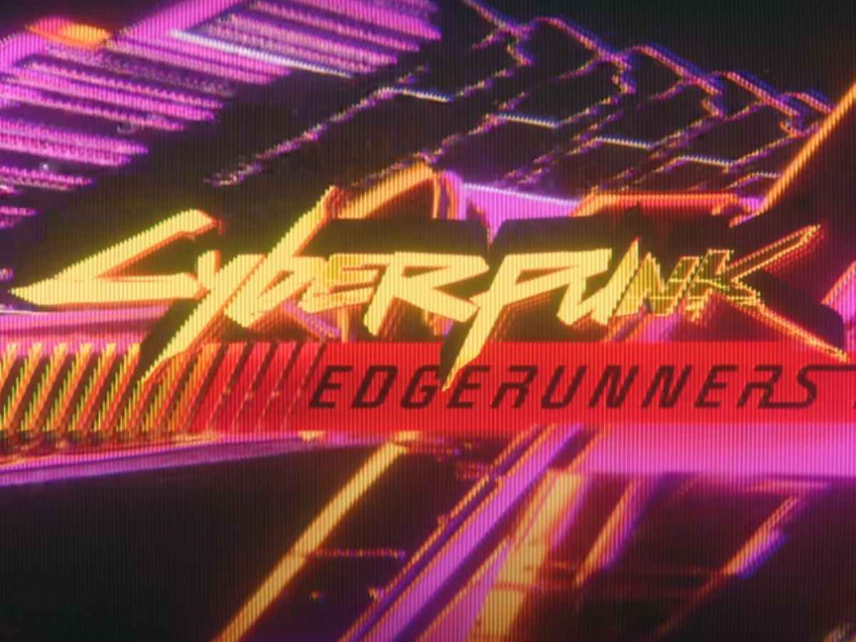 title screen di cyberpunk edgerunners 2