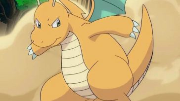 screenshot serie animata con dragonite
