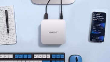 Materiale promozionale per il GEEKOM A6