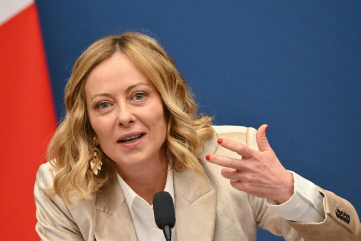 La presidente del Consiglio Giorgia Meloni