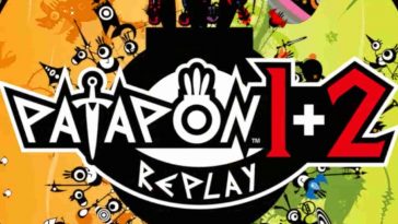 patapon 1+2 replay copertina con logo