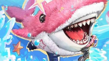 skin delfino rosa per personaggio Jeff squalo di Marvel Rivals