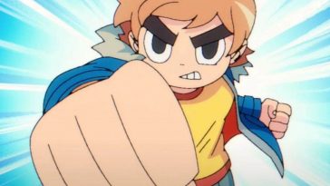 scott pilgrim tira un pugno