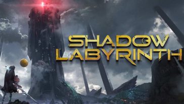 scrtta shadow labyrinth torre in profondità personaggio con palla gialla accanto