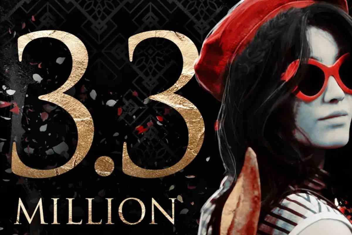 lune con scritta 3.3. milioni