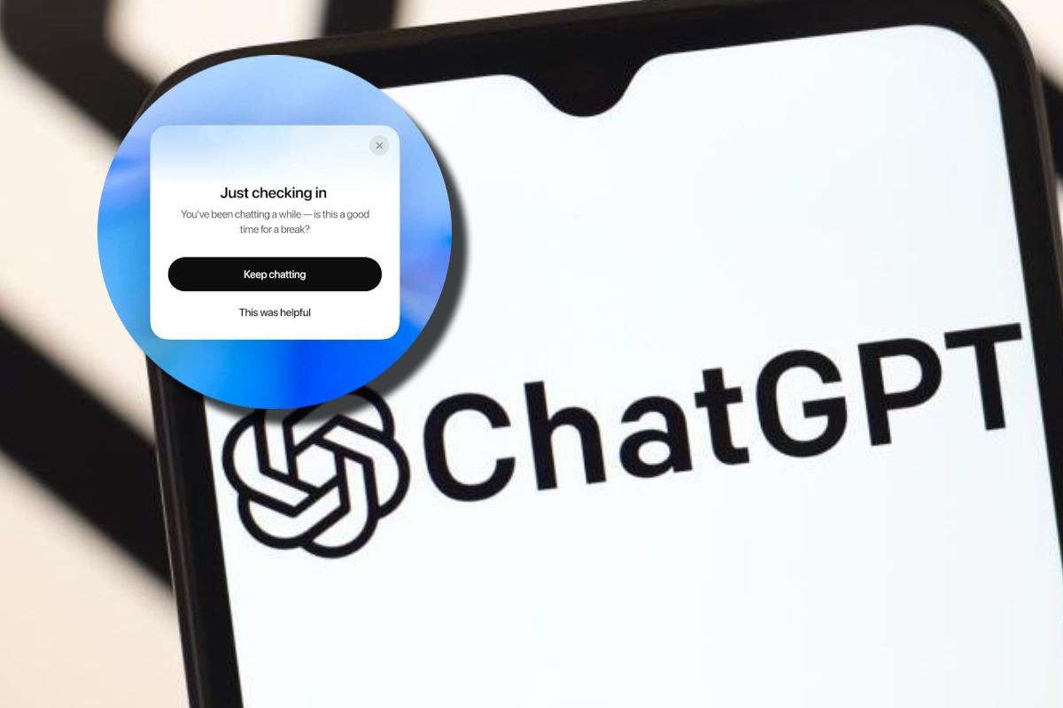 Il messaggio Just checking in di ChatGPT