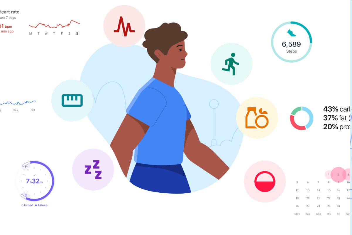 La schermata di presentazione di Health Connect di Google