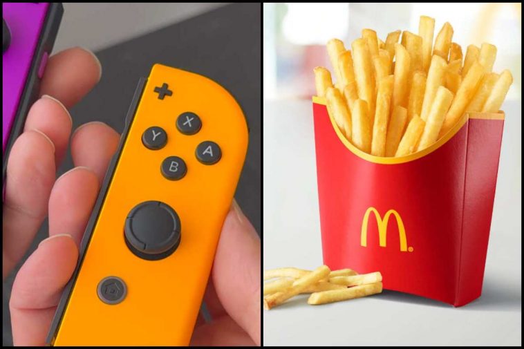 I hoy-con della Switch 2 e le patatine di McDonald's