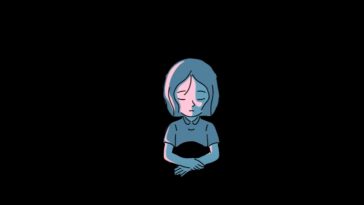 screenshot del trailer di and roger con protagonista su sfondo nero