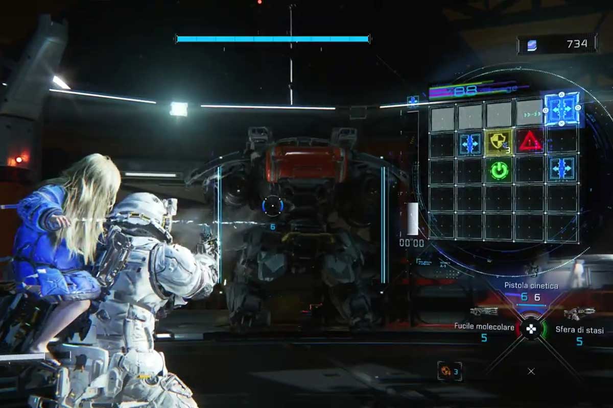 bossfight di pragmata