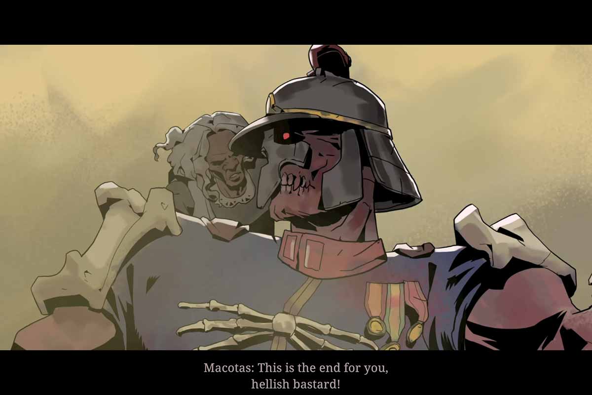 una cutscene di Hell Clock