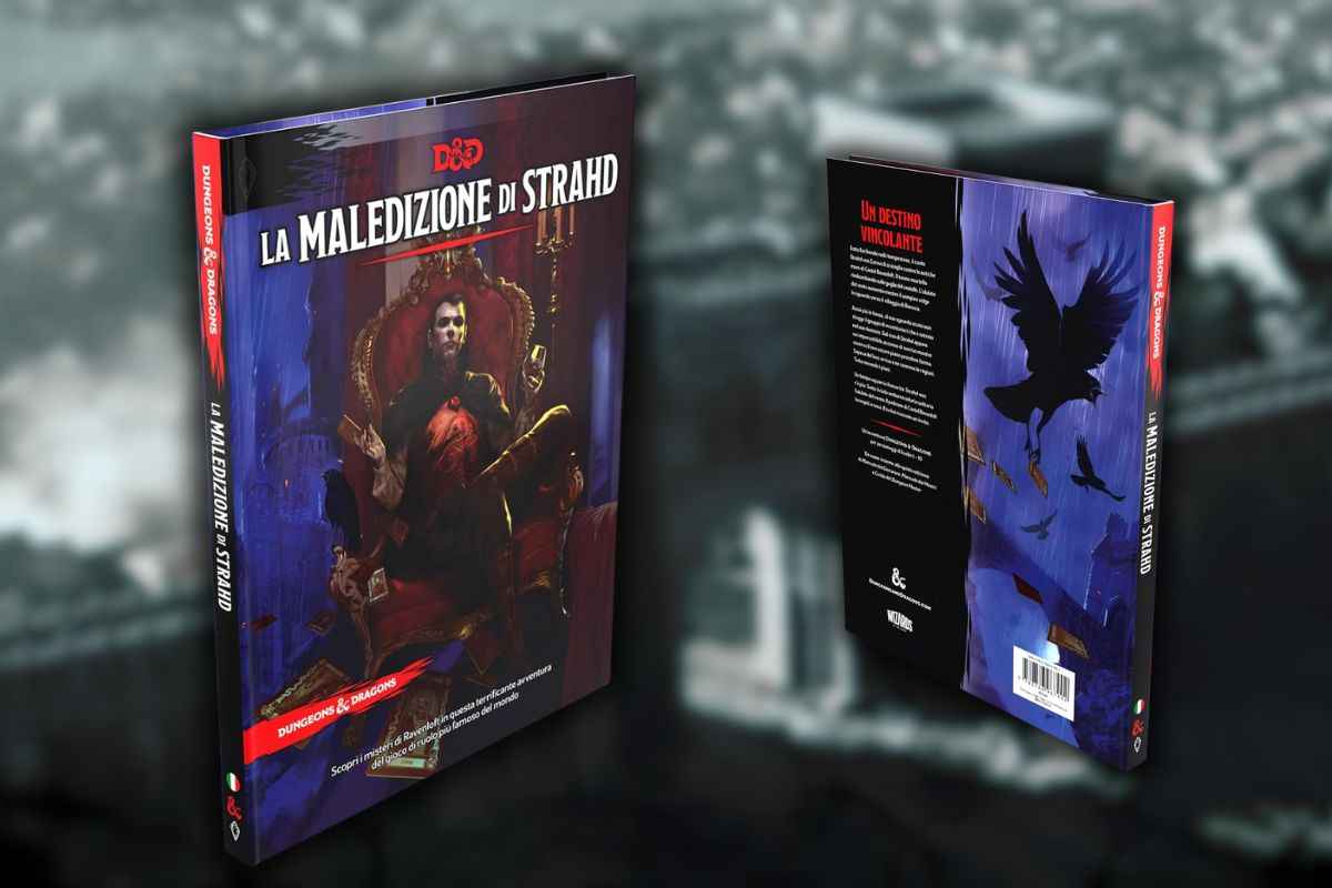 Dungeons & Dragons: La Maledizione di Strahd fronte e retro