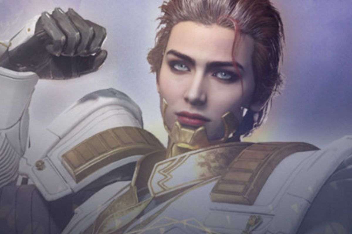 personaggio donna con capelli corti biondi e pugno alzato