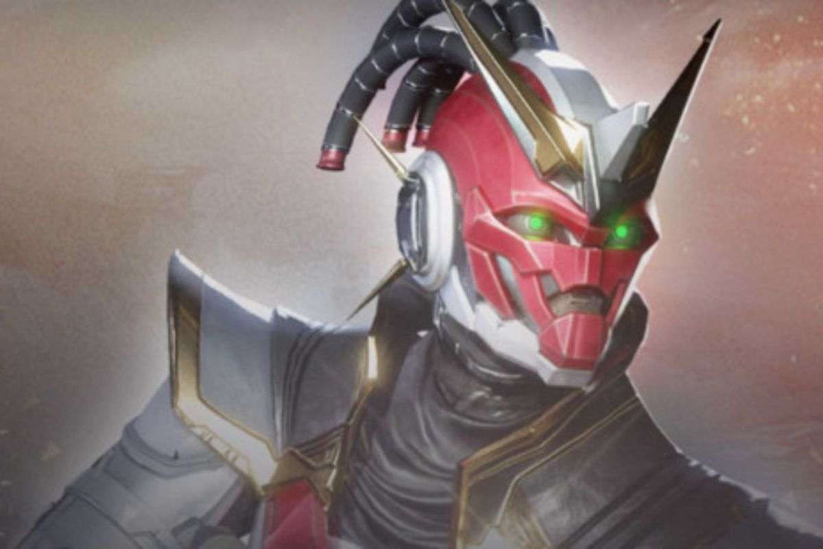 personaggio con maschera rossa