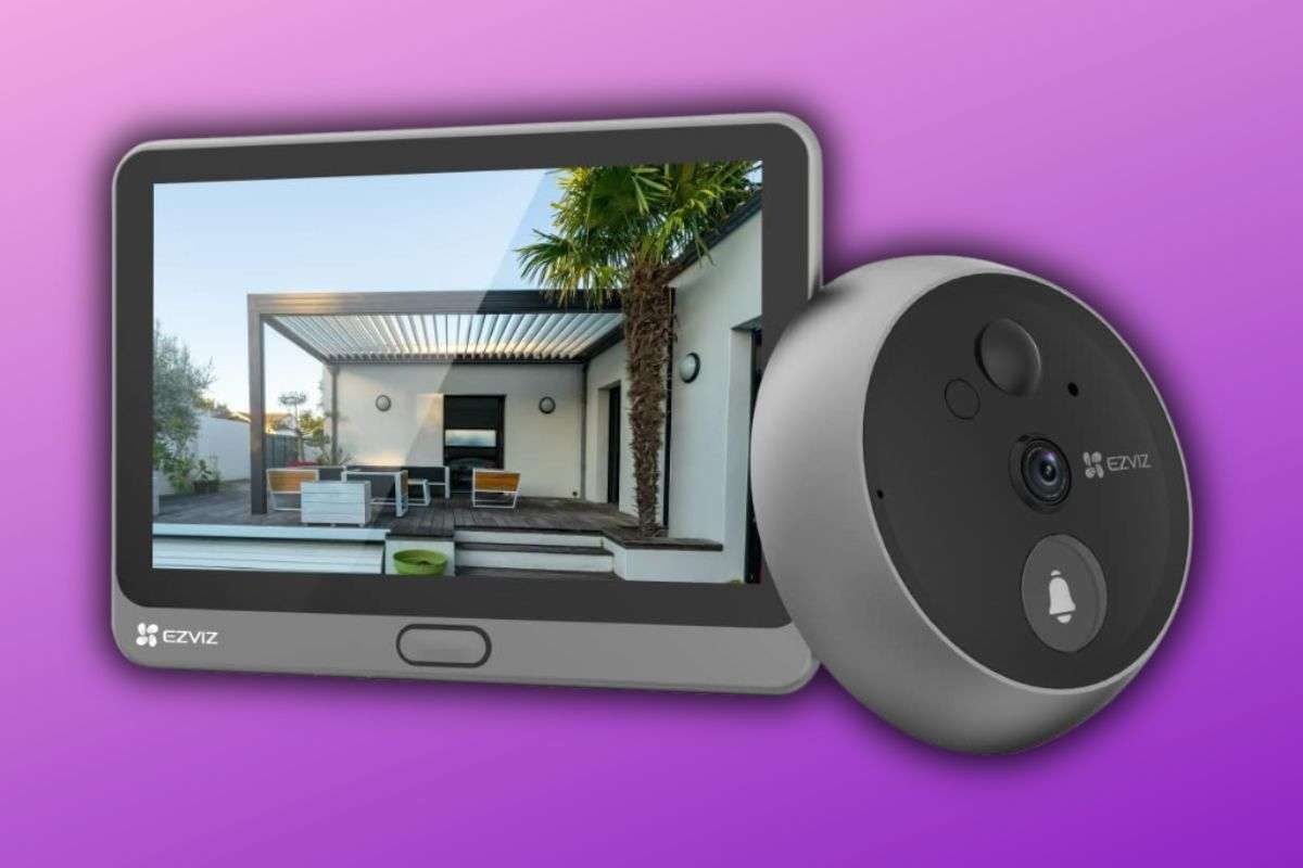 EZVIZ Campanello Digitale con Schermo Tattile a Colori da 4,3'' con telecamera