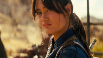 primo piano di Ella Purnell in una scena di Fallout stagione 2
