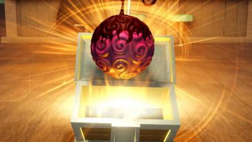 frutto del diavolo che esce da un forziere in Fruit Battlegrounds