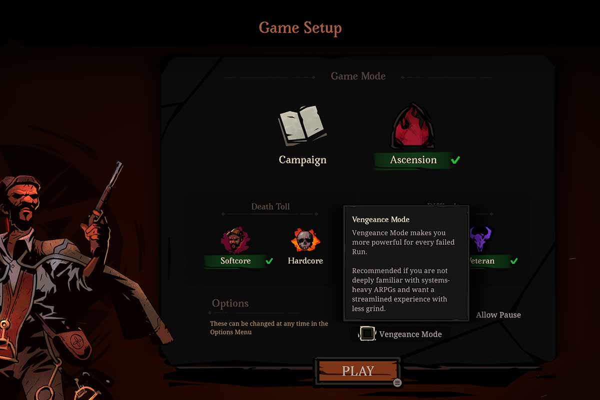 game setup Hell Clock