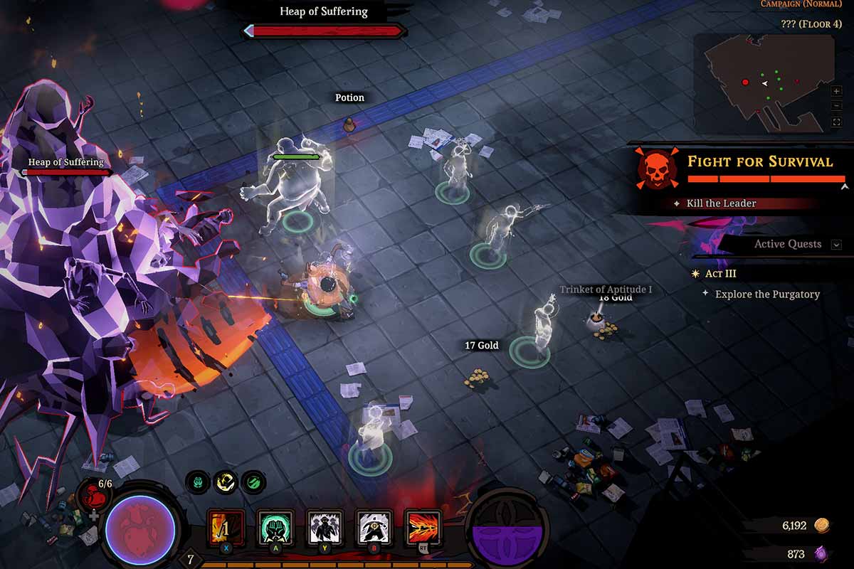 gameplay di hell clock