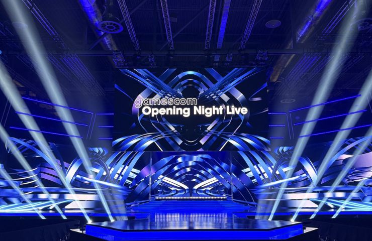 palco della Gamescom durante l'Opening Night Live