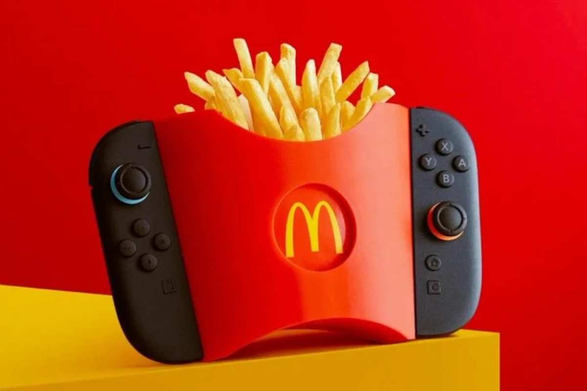 Il progetto Gamifries per trasformare i controller della Switch in una scatola di patatine fritte